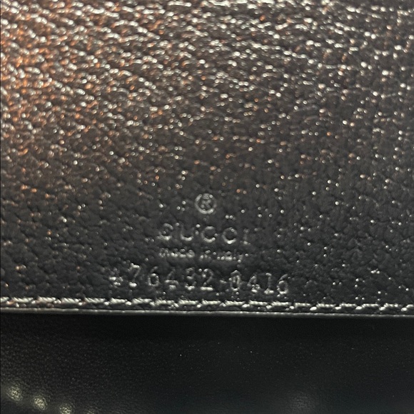 Gucci GG Denim Monogram Super Mini Dionysus Shoulder Crossbody Bag Black 476432 - Picture 15 of 17